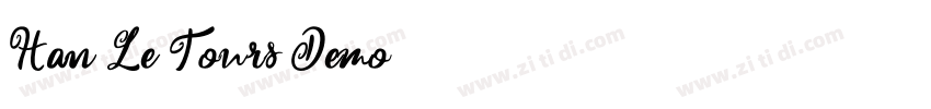 Han Le Tours Demo字体转换